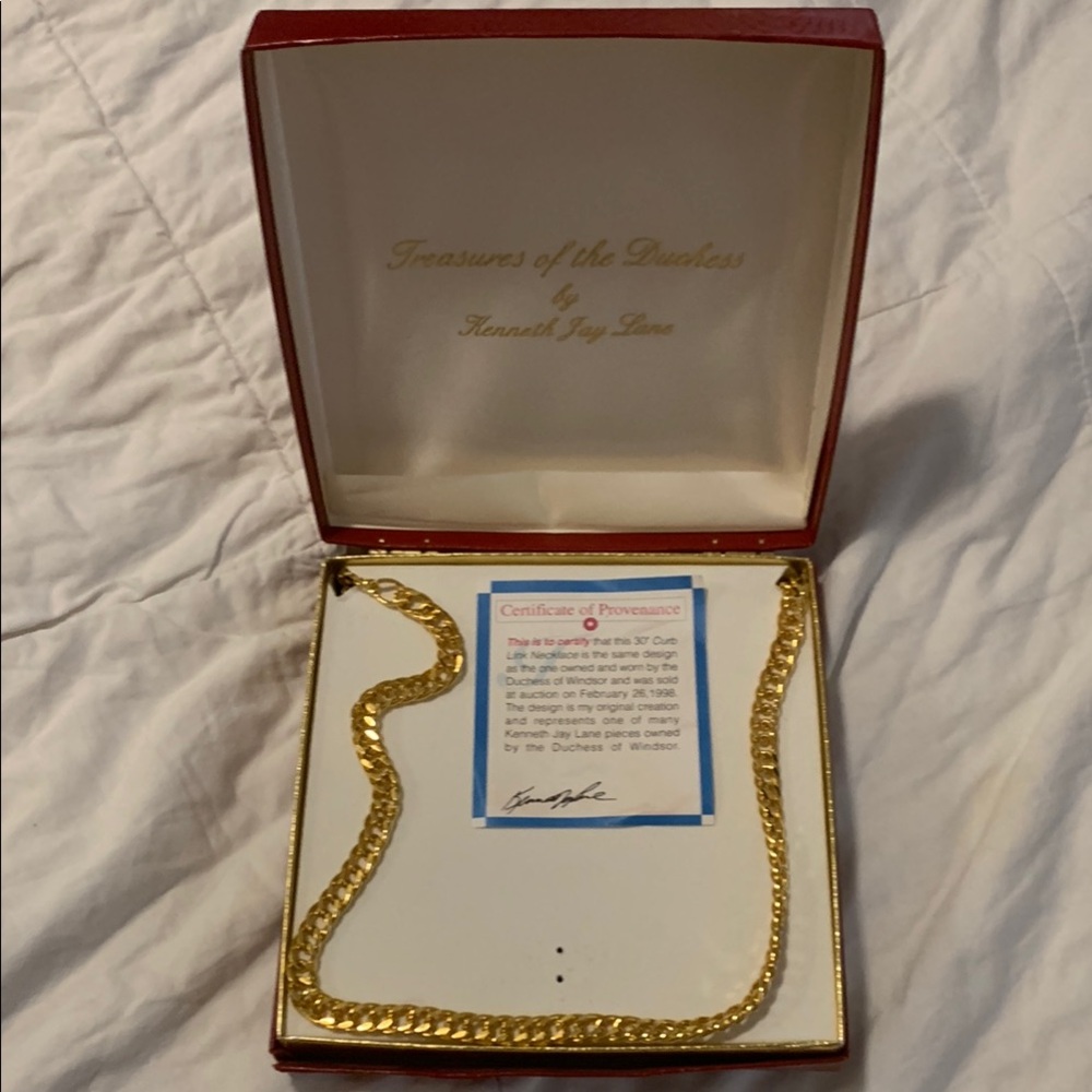 Vintage Kenneth Jay Lane Treasure of the Dutchess necklace